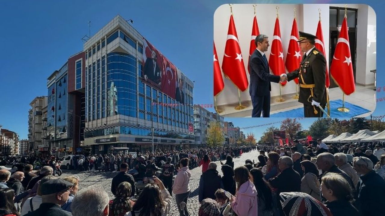 Vali Naci Aktaş, Cumhuriyet Bayramı tebriklerini kabul etti