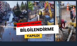 Uşak Belediyesi; ''Aralıksız çalışmalarımız devam ediyor''