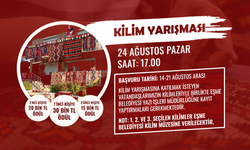 Eşme’de 30 Bin TL Ödüllü Kilim Yarışması
