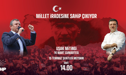 CHP Genel Başkanı Özgür Özel Uşak'a Geliyor