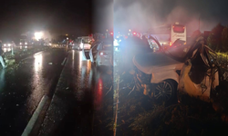 Uşak İzmir Yolunda Zincirleme Kaza