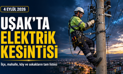 Uşak’ta bu yerlerde elektirik kesilecek