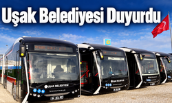 Uşak’ta Elektrikli Otobüslerin Sefer Saatleri Değişti