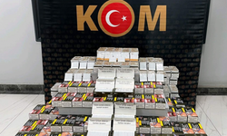 Banaz’da 39 bin 887 kaçak dolu makaron ele geçirildi