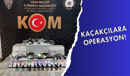 Uşak Emniyetinden Büyük Operasyon