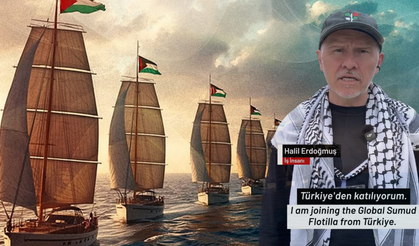 Halil Erdoğmuş Global Sumud Filosuna Katıldı