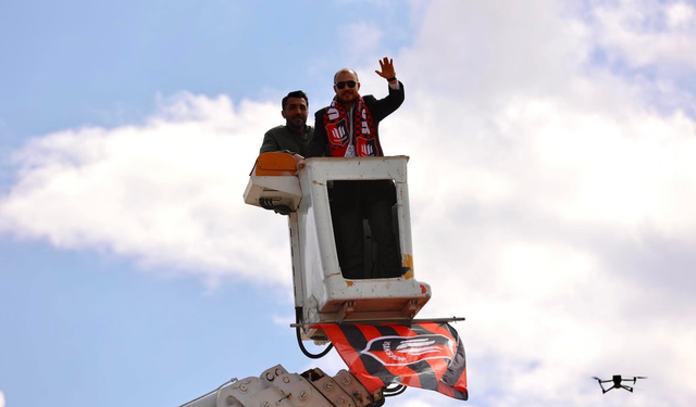Cezalı Uşakspor Kulüp Başkanı Kurnaz, Takımının Maçını Vince Çıkarak İzledi