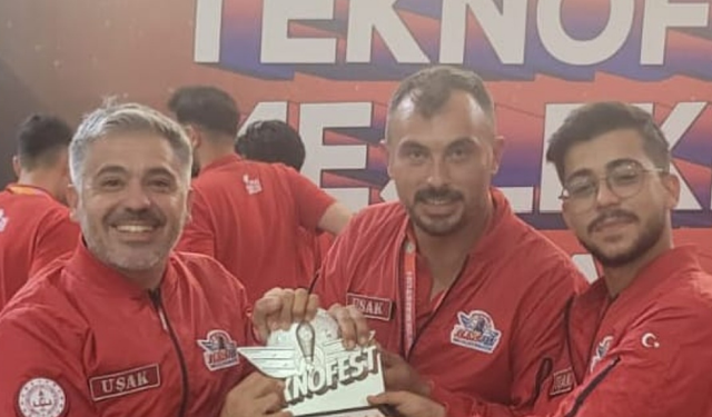 Banaz’dan TEKNOFEST’te Türkiye 2’nciliği