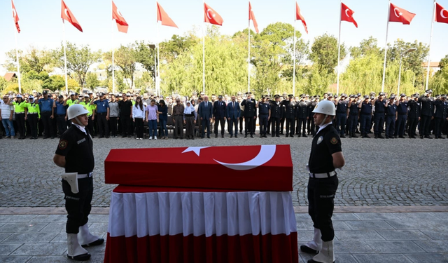 Polis Memuru Mehmet Ali Akkoyun Toprağa Verildi