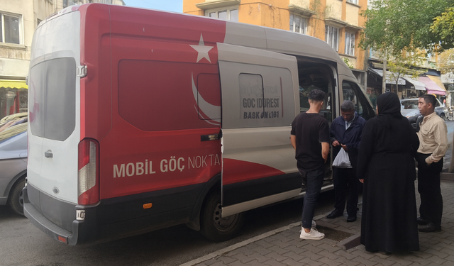 Uşak’ta Düzensiz Göçle Mücadele Denetimleri