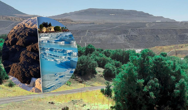 Pamukkale Kararmaya Başladı