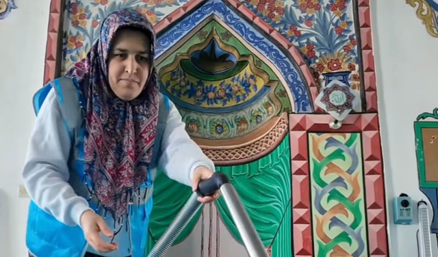 Uşak İl Özel İdaresi Bayram Öncesi Köy Camilerini Temizledi