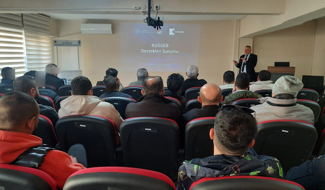 KOSGEB Yetkilisi Hükümlülere Destekleri Anlattı