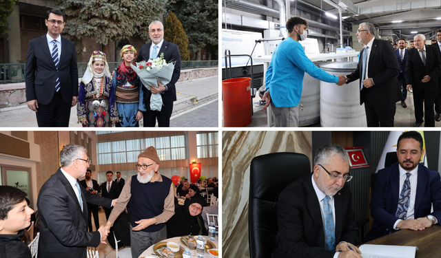 Vedat Işıkhan Uşak’ta Bir Dizi Programa Katıldı