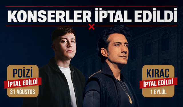 Uşak’ta Poizi ve Kıraç Konserleri İptal Edildi