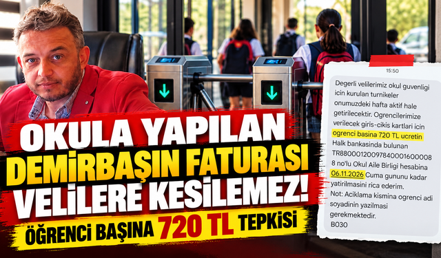 Kurtuluş,Velilerden istediğiniz turnike parasını hangi alım yönetimiyle aldınız