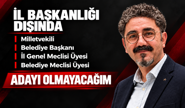 Koray Akgün, Yeni Parti Uşak İl Başkanlığına aday oldu