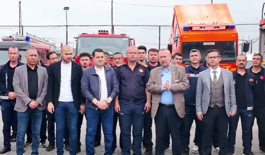 İtfaiye Müdürlüğüne  6 Yeni Araç