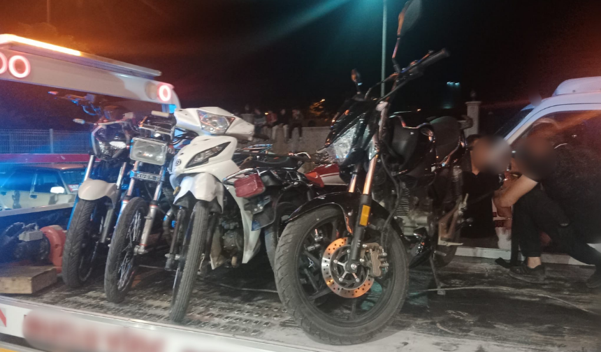 Uşak’ta Motosiklet Denetiminde 126 Bin TL Ceza!
