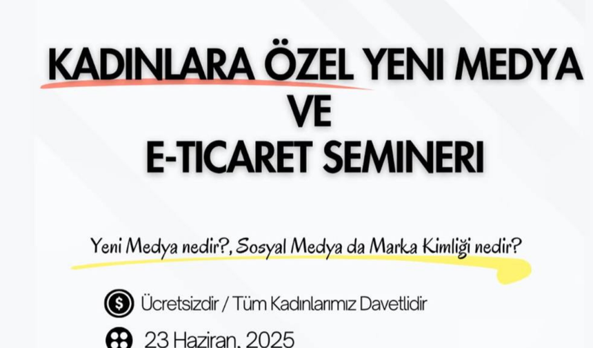 Uşak’ta Kadınlara Dijital Güçlenme Fırsatı