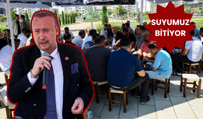 Özkan Yalım: DİKKAT! SUYUMUZ BİTİYOR