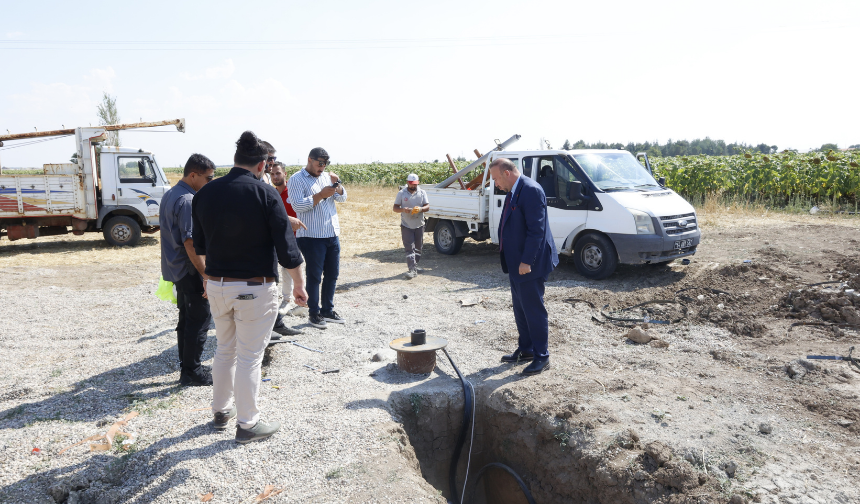 Susuzlukla Mücadele: Yeni Su Kuyuları Devreye Alınıyor