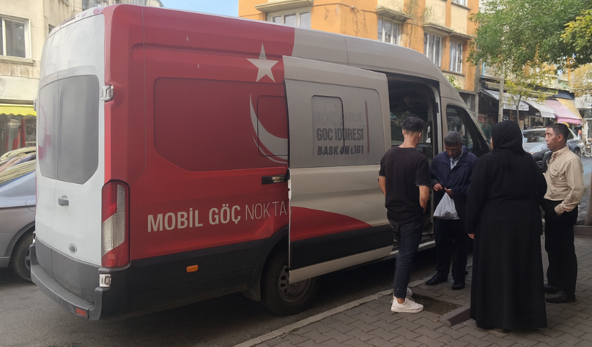 Uşak’ta Düzensiz Göçle Mücadele Denetimleri