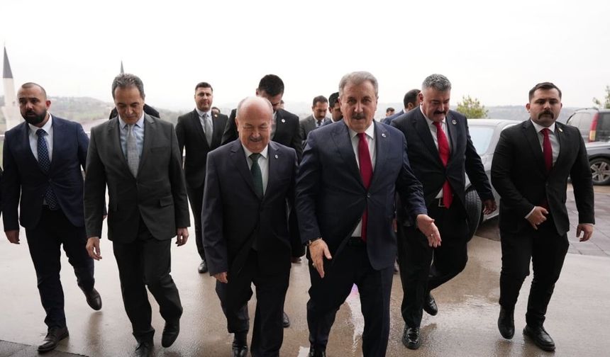 BBP Genel Başkanı Mustafa Destici Uşak’ta Gündemi Değerlendirdi