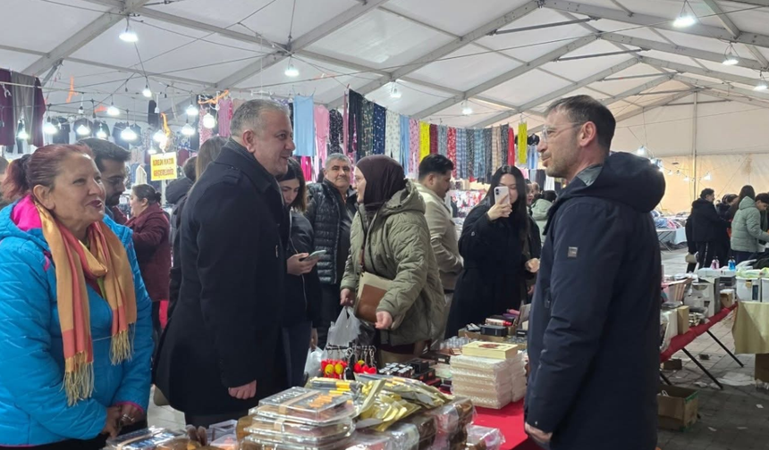 CHP’den Çadır Esnafına Destek Ziyareti