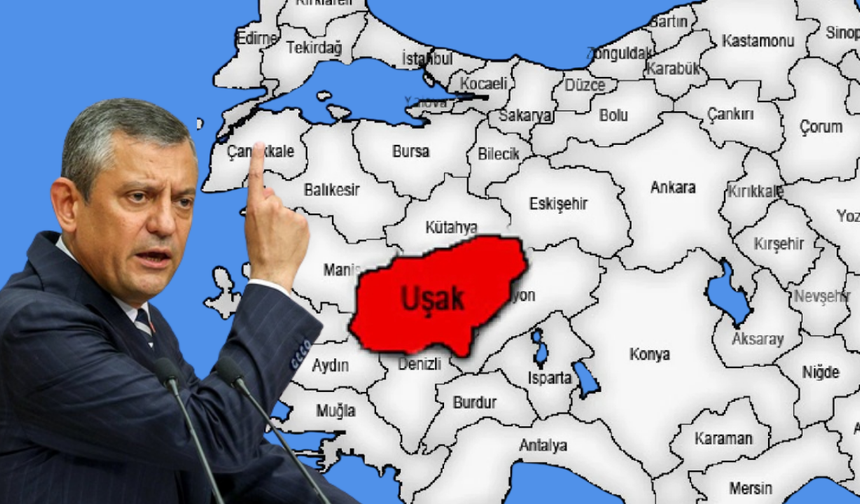 CHP Lideri Özgür Özel Uşak'a Geliyor