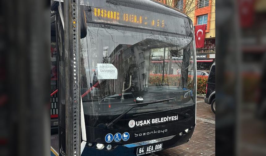 Uşak'ta Toplu Ulaşımda Troy Dönemi