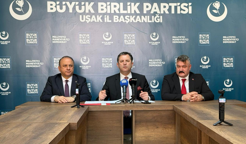 BBP Genel Başkan Yardımcısı Uşak 4. Teşvik Bölgesine Alınmalı