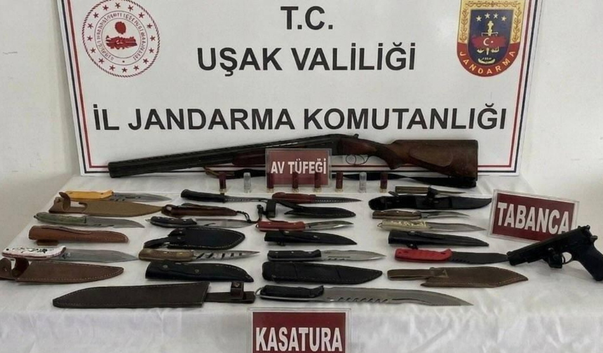 Uşak’ta Jandarmadan Oper@syon: Çok Sayıda Suç Unsuru Ele Geçirildi