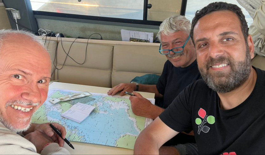 Uşaklı Erdoğmuş ve 30 Türk Vatandaşı Akdeniz’de Mahsur Kaldı