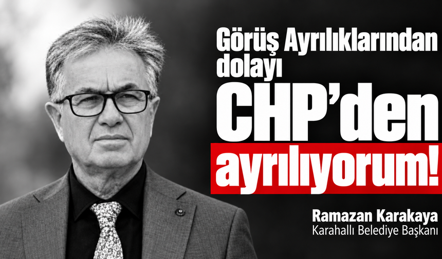 Karahallı Başkanı ve 3 meclis üyesi CHP’den istifa etti
