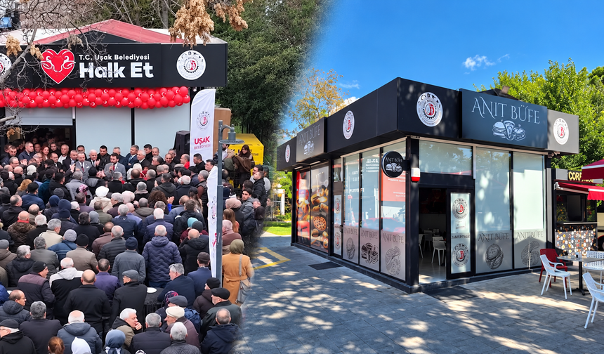 Uşak’ta Halk Et’in yerine Anıt Büfe açılıyor