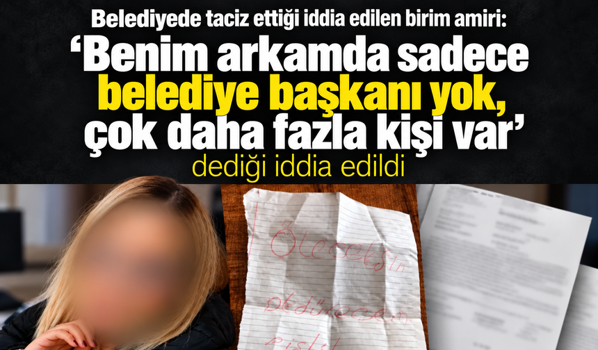 Afyonkarahisar’da Belediye’de birim amirini şikayet etti