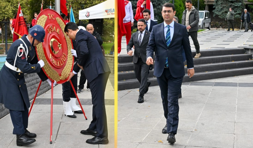 Vali Kartal, tüm Uşaklıların 29 Ekim Cumhuriyet Bayramı’nı kutladı.