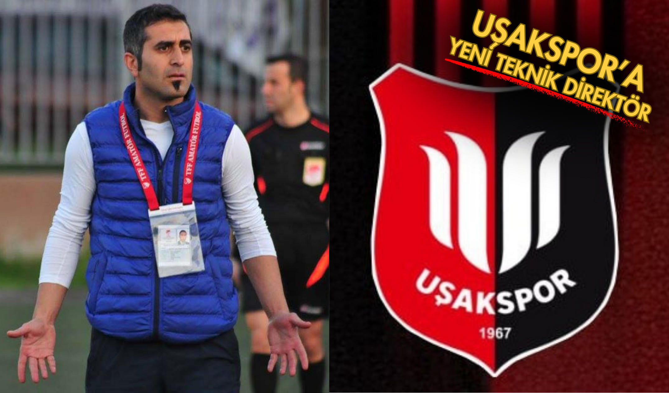 Levent Yılmaz Uşakspor’un Yeni Teknik Direktörü Oldu